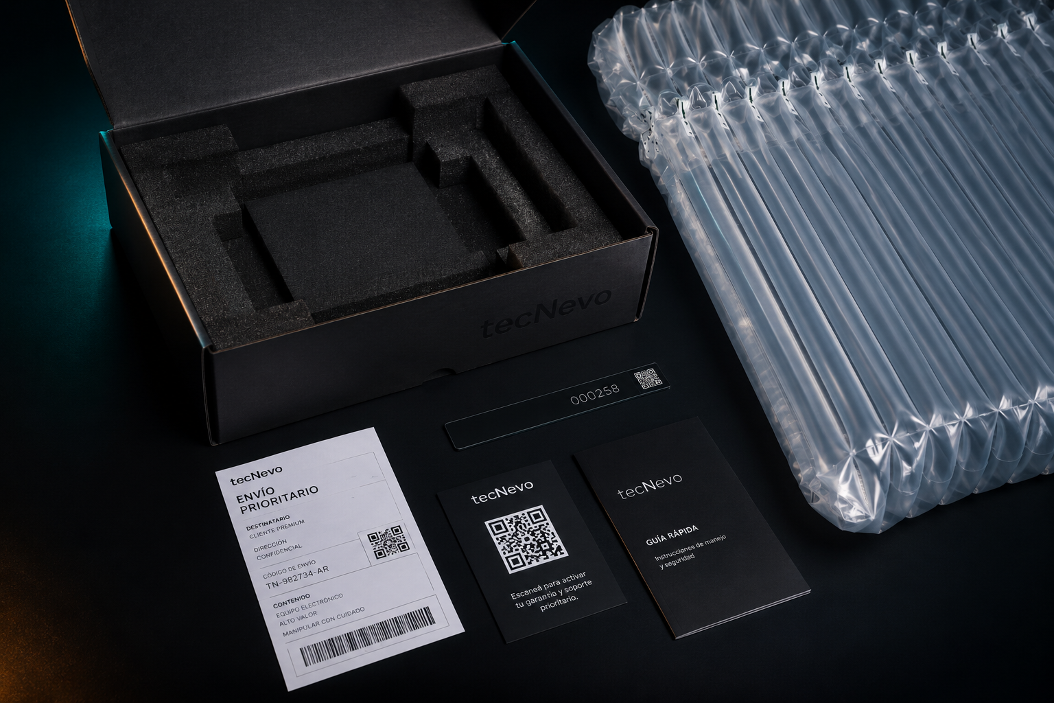 Kit de envío premium tecNevo